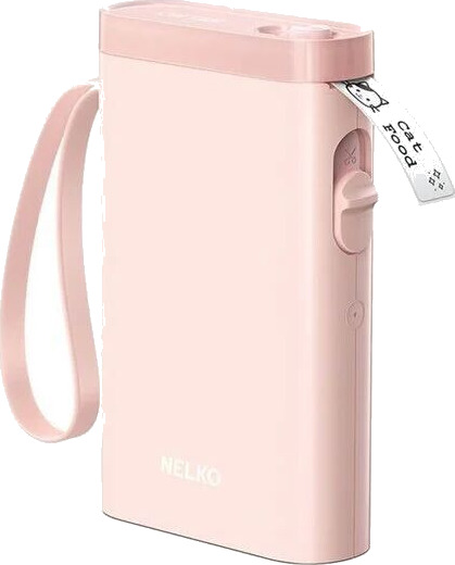 Nelko P21 thermal label printer pink Nelko P21 thermal label printer pink
