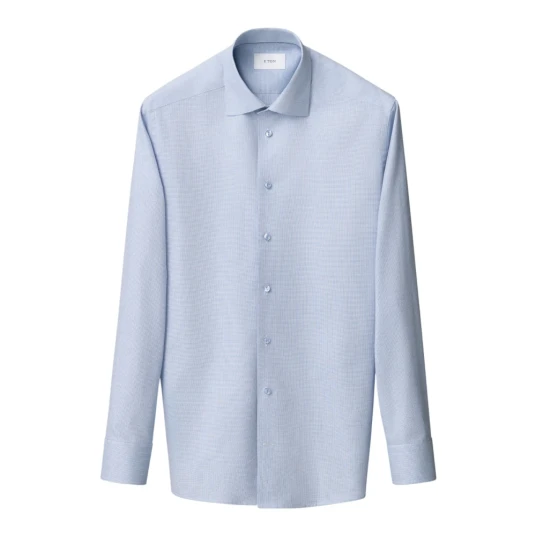 Eton Herre Skjorter Blå 4XL,