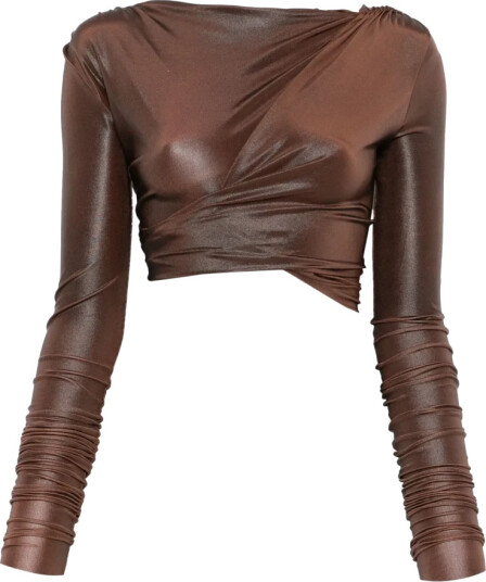 Rick Owens Dame Bluser & Skjorter Brun M,