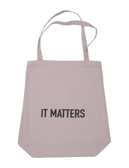 The Organic Company It Matters Bag   Purple   ONE SIZE