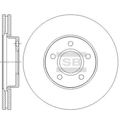 Bremseskive Hi-Q SD5302 Bremseskive Hi-Q SD5302