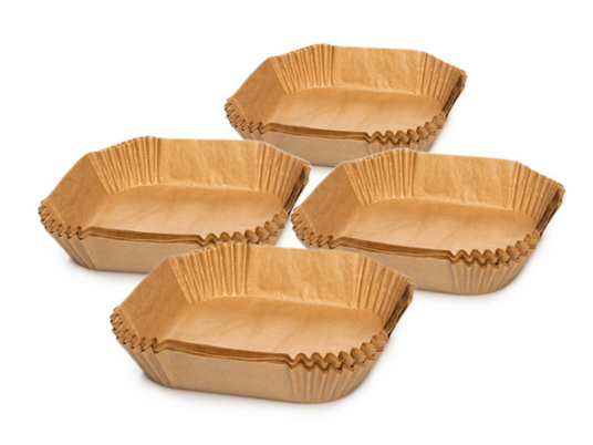 Airfryer bakepapir 23x23 cm – 200 stk