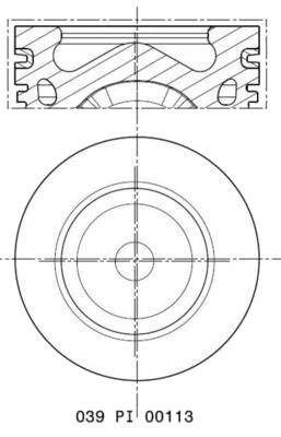 Stempel MAHLE 039 PI 00113 010