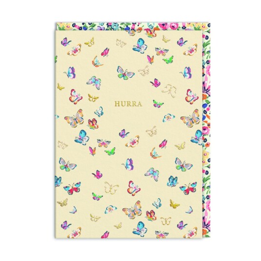 Kort Hurra Butterflies
