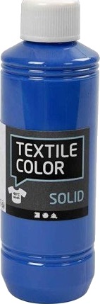 Diverse Textile Solid dækkende brilliant blå 250ml 1 fl