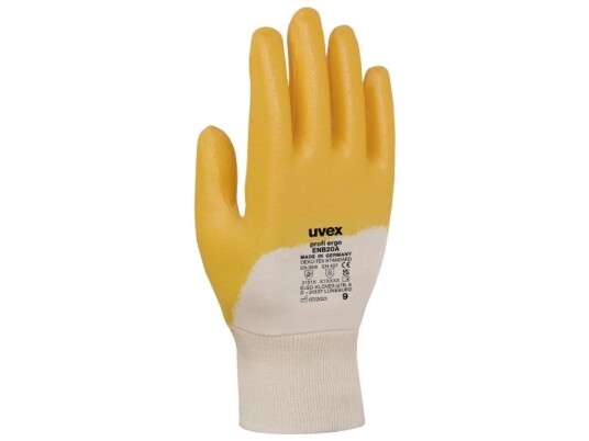 Uvex Profi Enb 20A Ergo Hvit Gult Voksen Voksen Unisex 1 Stykker 2 Stykker