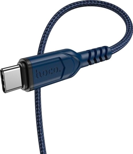 Hoco Usb-A Til Usb-C-Kabel 1 M Blå 6931474744944