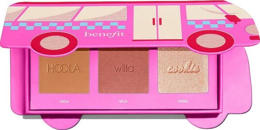 Beauty Bus Stop - Cheek Glow Trio - Skjønnhetspalett til jul