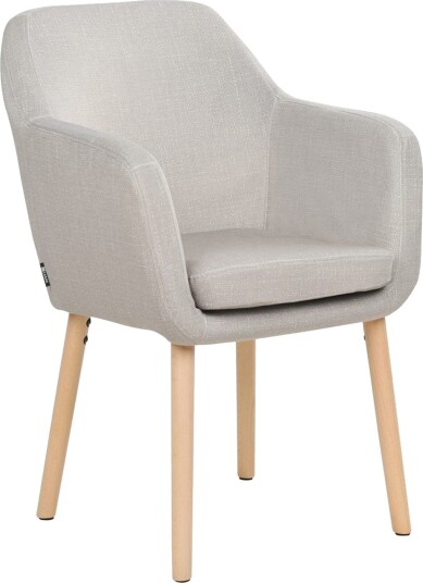 Spisestol Yorkville ll - Beige, lyst tre