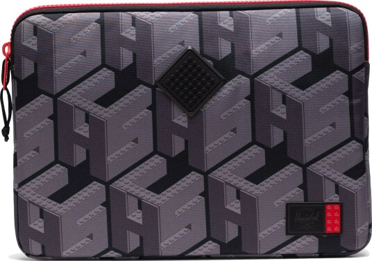 Lego Herschel Anchor 14-Tommers Mappe - Svart Monogram