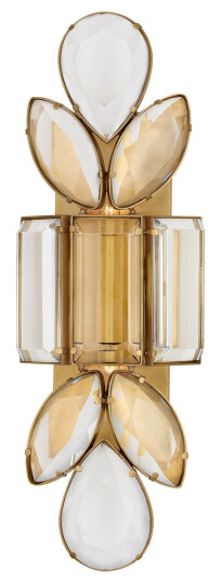 Lloyd Jeweled vägglampa mässing Lloyd Jeweled vägglampa mässing