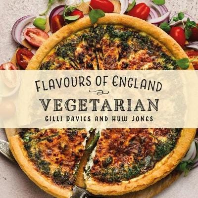 Flavours Of England: Vegetarian Av Gilli Davies