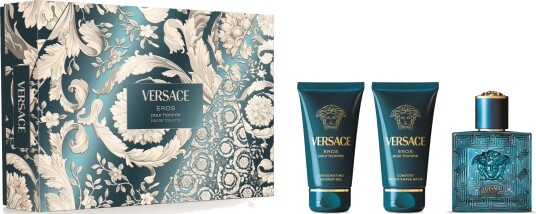 Versace Eros Pour Homme Gift Set Eau De Toilette 50 ml & Shower Gel 50 ml & After Versace Eros Pour Homme Gift Set Eau De Toilette 50 ml & Shower Gel 50 ml & After