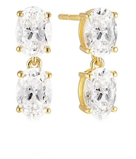 Sif Jakobs Ellisse Due Piccolo SJ-E2308-CZ-YG - Dame - 925 sterling silver