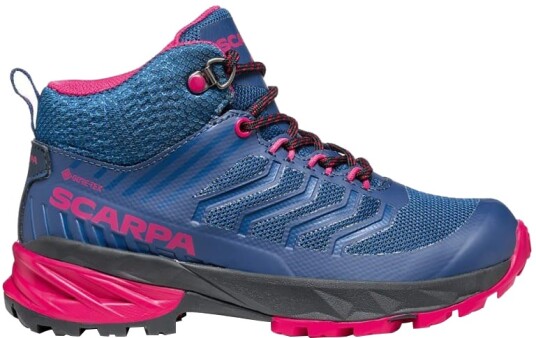 Scarpa Rush Mid Gtx Junior Blue/Fuxia 31 Scarpa Rush Mid Gtx Junior Blue/Fuxia 31