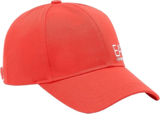 EA7 Baseball Hat Red M EA7 Baseball Hat Red M