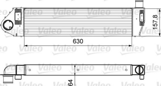 Intercooler VALEO 818621