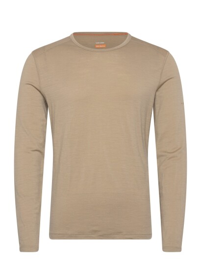 Icebreaker M 200 Oasis Ls Crewe   Beige   M