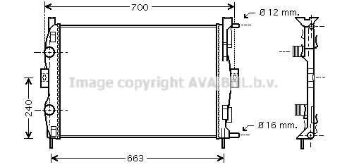 Radiator AVA Clever Choice RT2306 Radiator AVA Clever Choice RT2306