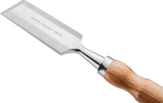 NEO Tools Tømrermeisel 37-838 38 mm, CrV Stål, Trehåndtak NEO Tools Tømrermeisel 37-838 38 mm, CrV Stål, Trehåndtak