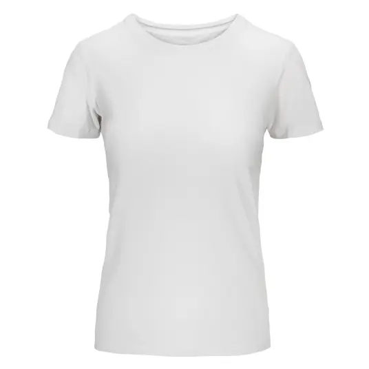 Tufte Womens Crew Neck T-shirt White XS