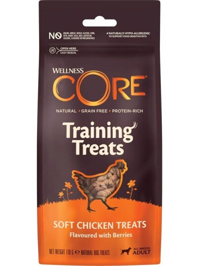 Core Training Treats Chicken Flavoured With Berrie Core Training Treats Chicken Flavoured With Berrie