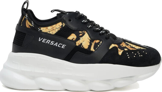 Versace Herre Sko Svart 41 1/2 EU,