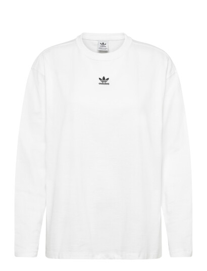 Adidas Originals Ess Longsleeve White L Adidas Originals Ess Longsleeve White L