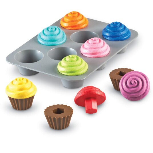 Learning Resources Muffins Finn den riktige formen