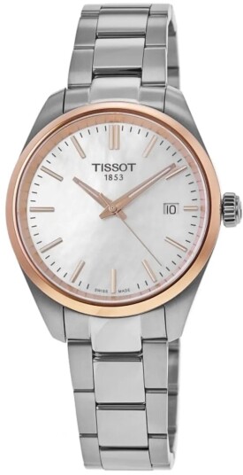 Tissot Dameklokke T150.210.21.111.00 PR 100 Hvit/Stål Ø34 mm