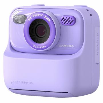 P79 Digitalkamera med øyeblikkelig utskrift for barn dobbelt objektiv 1080P 32GB Lilla P79 Digitalkamera med øyeblikkelig utskrift for barn dobbelt objektiv 1080P 32GB Lilla