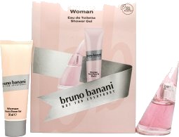 Bruno Banani Woman Gavesett 30ml EDT + 50ml Dusjgel Bruno Banani Woman Gavesett 30ml EDT + 50ml Dusjgel