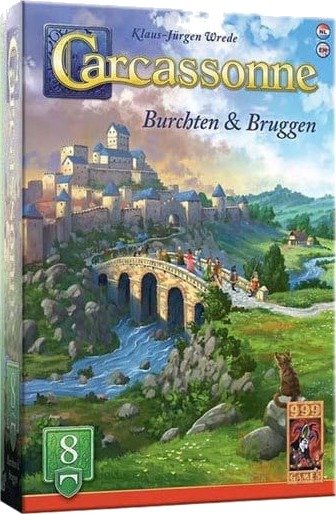 999 Games Carcassonne Castles & Bridges Utvidelse Engelsk 999 Games Carcassonne Castles & Bridges Utvidelse Engelsk