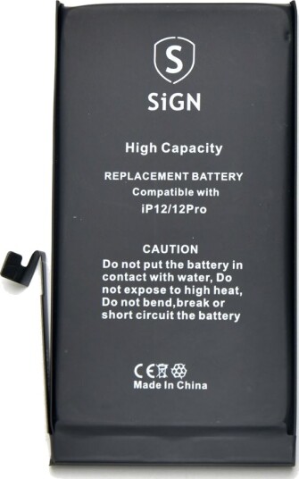 iPhone 12 og 12 Pro høykapasitetsbatteri - 3240mAh iPhone 12 og 12 Pro høykapasitetsbatteri - 3240mAh