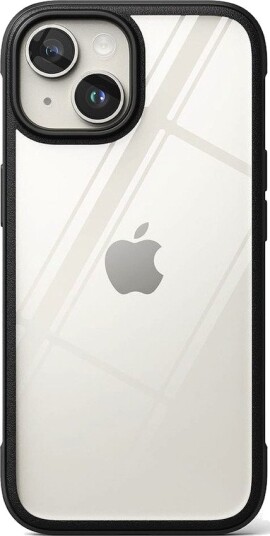 Ringke Fusion Bold deksel for iPhone 15 Svart, Gjennomsiktig