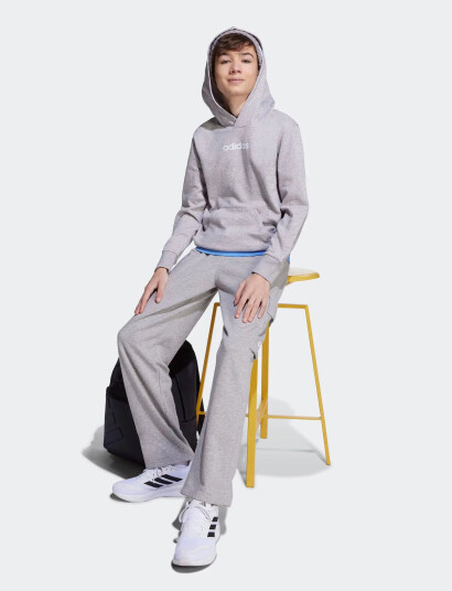 Adidas Sportswear J Lin Fl Hd Grey 152