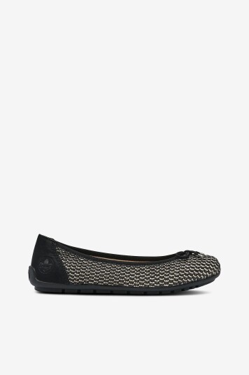 Rieker Ballerinasko 43850 00 Svart Rieker Ballerinasko 43850 00 Svart