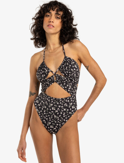 Billabong Shadow Tropic One Piece - Black - L Billabong Shadow Tropic One Piece - Black - L