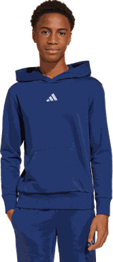 Adidas Essentials Hoodie hettegenser junior Blue 128 Adidas Essentials Hoodie hettegenser junior Blue 128