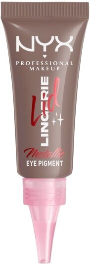 NYX Professional Makeup Lid Lingerie Liquid Eyeshadow 07 Grantie Grind 6 Ml. Eyes Øyenskygge Makeup Skjønnhet