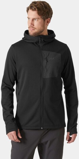 Helly Hansen Versalite Fleece Hettejakke Herre Svart S Helly Hansen Versalite Fleece Hettejakke Herre Svart S