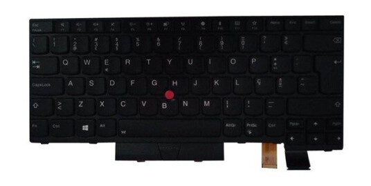 Lenovo Chicony - Brbart tastatur - til utskifting - Portugisisk - Svart
