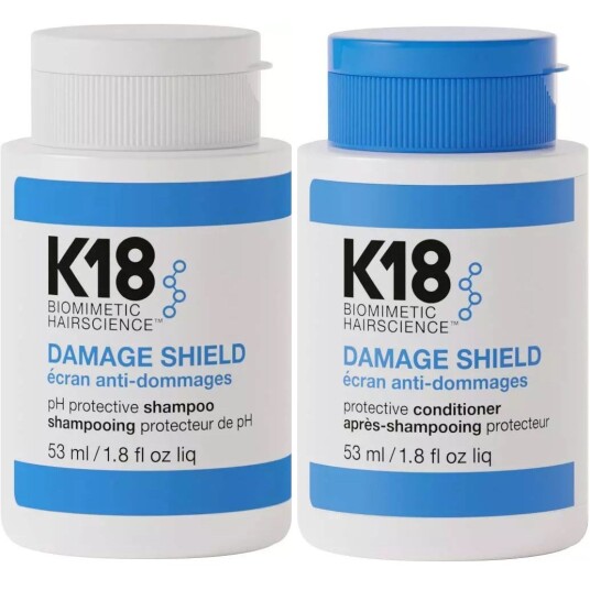 K18 DAMAGE SHIELD Bundle Protective Shampoo 53 ml & Conditioner 53 ml K18 DAMAGE SHIELD Bundle Protective Shampoo 53 ml & Conditioner 53 ml
