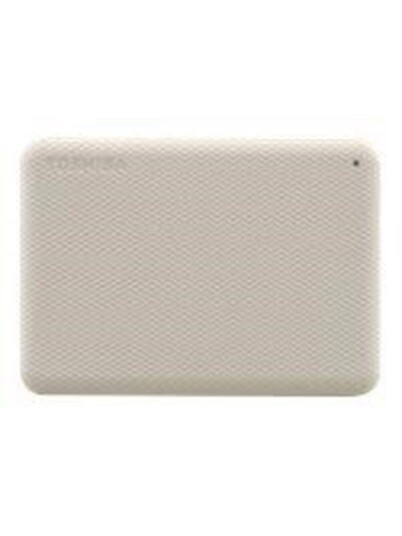 Toshiba Canvio Advance 2 TB Ekstern Harddisk - Hvit - USB 3.2 2.5"