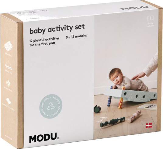 MODU Ocean Mint / Forest Green Baby Activity Set