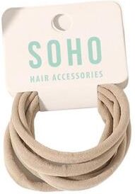 SOHO Alena Hårstrikker Beige   6 stk.