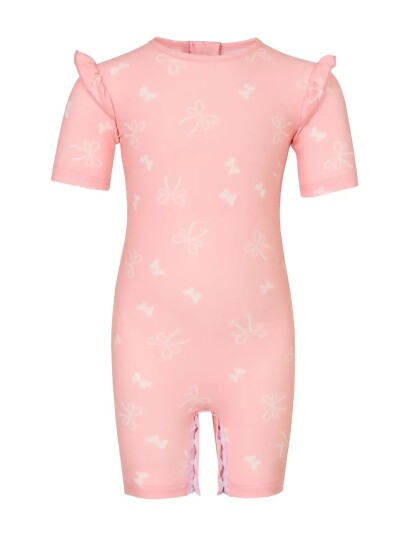 Vanilla Copenhagen Baby Badeheldragt Butterfly & Bow Pink 6 9M