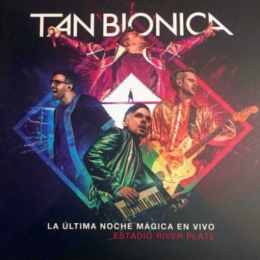 Tan Bionica La Ultima Noche Magica Vivo (live At River Plate) LP/Vinyl