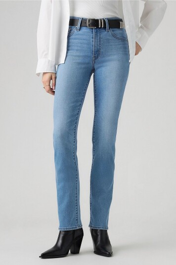 Levi's Jeans 722 High Rise Slim Blå