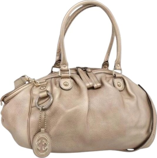 Gucci Vintage Dame Pre owned Beige ONE SIZE, Gucci Vintage Dame Pre owned Beige ONE SIZE,